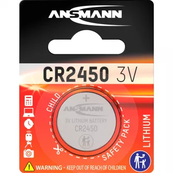 Ansmann CR2450 3 V ličio diskinė baterija (5020112)