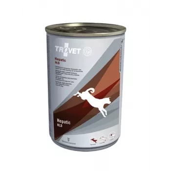 TROVET Hepatic HLD Vištiena – šlapias šunų ėdalas – 400 g