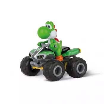Radijo bangomis valdomas keturratis CARRERA Mario Kart Yoshi 1:20 mastelis 370400021