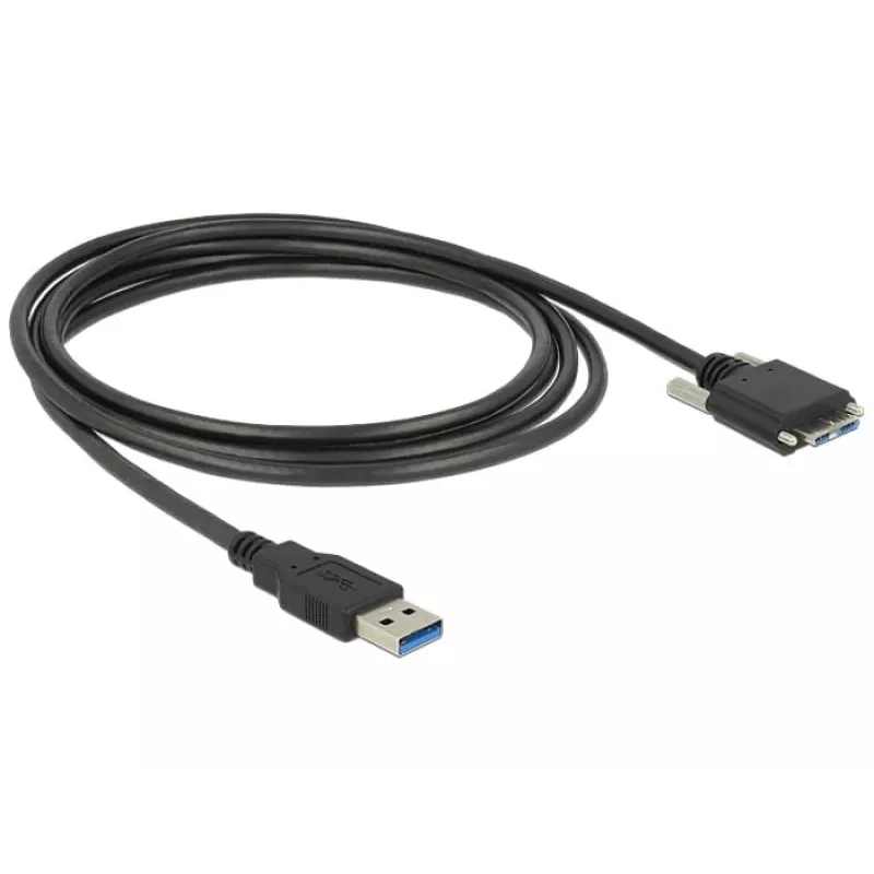 USB laidas DeLOCK 83599 USB 3.2 Gen 1 3m USB A Micro-USB B juodas