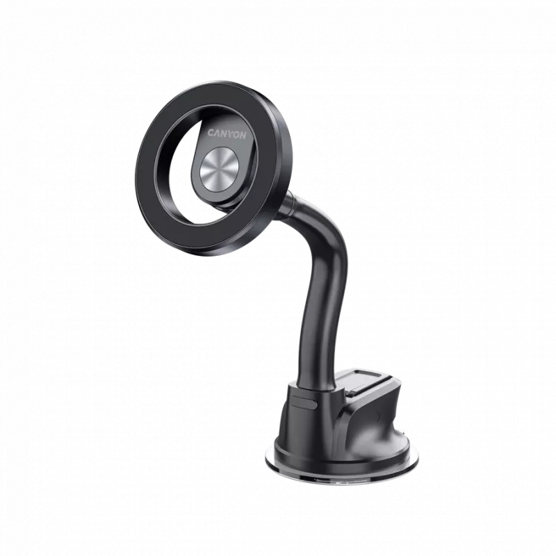 CANYON magnetinis laikiklis automobiliui OnGrip 12 siurblys + oro anga juodas