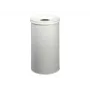 Durable 330710 šiukšliadėžė plieninė 60L apvali pilka