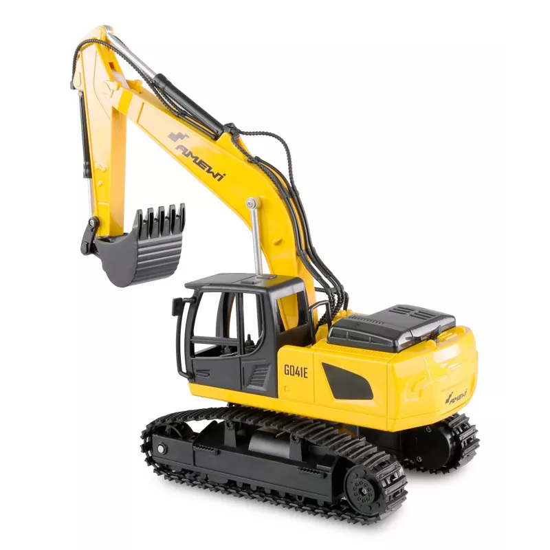 Amewi 2-in-1 žemagrindė priekaba ir ekskavatorius G836E/G041E 1:24 RTR