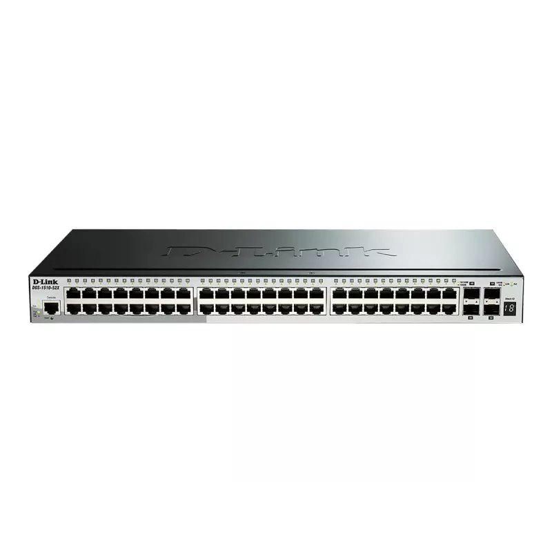 D-Link 52 prievadų Gigabit išmanusis valdomas jungiklis su 4 x 10G SFP+