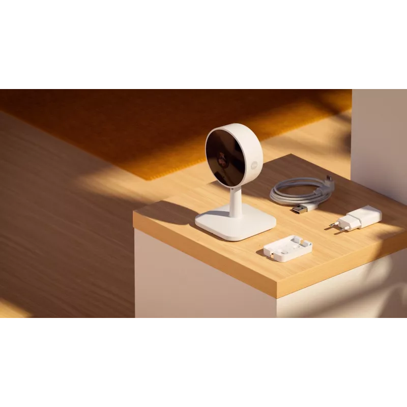 Vidinė IP stebėjimo kamera Yale SV-IC-1A-W-EU 1080p, 2 MP, 110° matymo kampas, Wi‑Fi, PTZ, dvipusis garsas, naktinis matymas