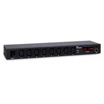 Inter-Tech SW-0816 maitinimo skirstytuvas (PDU) 8 AC lizdų juodas