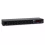 Inter-Tech SW-0816 maitinimo skirstytuvas (PDU) 8 AC lizdų juodas