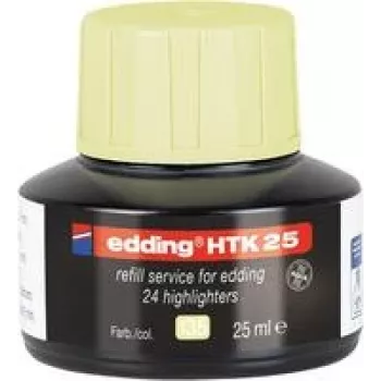 Pripildymo rašalas Edding e-HTK25 geltona, skirta Edding e-HTK25 markeriams, modelis 4-HTK25135