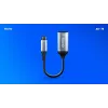 Savio Adapter USB-C (M) į HDMI (M), 4K, 60Hz, Aliuminis, AK-78