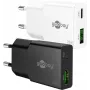 Goobay USB-C PD GaN Dual-Fast Charger Slim 20 W Baltas - 1x jungtis maitinimui (75730)