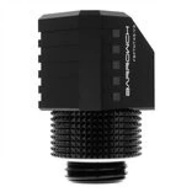 Barrow adapter 45° pasukamas G1/4 motina į G1/4 motina, modelis FBFTWT45-V2 B, juodas