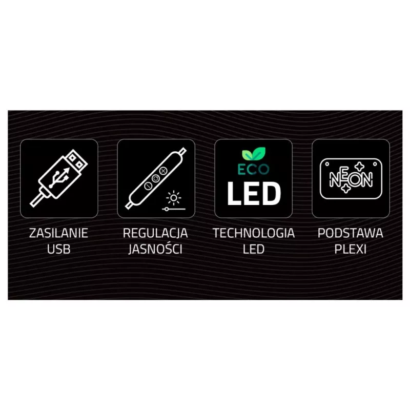 Neoninė lemputė MANTA SNL66WH French Bulldog White – dekoratyvinis LED neoninis šuo prancūzų buldogas baltas