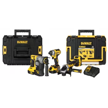Kombinuotas elektrinių įrankių rinkinys Dewalt DCK305P3T (DCF887+DCH273+DCG405)