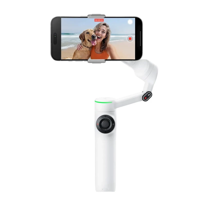 Insta360 Flow 2 Pro AI Tracker Stabilizatoriaus rinkinys (baltas)
