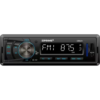 Automobilinis FM radijo imtuvas PRIME3 CRA21 BT su Bluetooth ryšiu