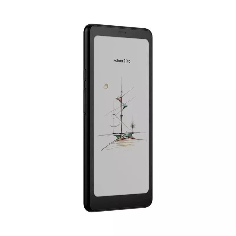 E-Skaitytuvas Onyx BOOX Palma 2 Pro — 6,13 colio 824×1648, 8GB RAM, 128GB, Android 15, pirštų atspaudų skaitytuvas, Wi‑Fi, Bluetooth 5.1, SIM lizdas, 3950 mAh, juodas