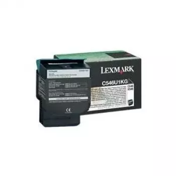 Lexmark Toner C546U1KG – juoda – 8 000 puslapių (C546U1KG)