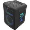 Nešiojama vakarėlių kolonėlė KLIPSCH Vegas, laidinis ir belaidis ryšys, 13,3 cm žemųjų dažnių garsiakalbis, 49–20000 Hz, 95 dB, baterija, juoda