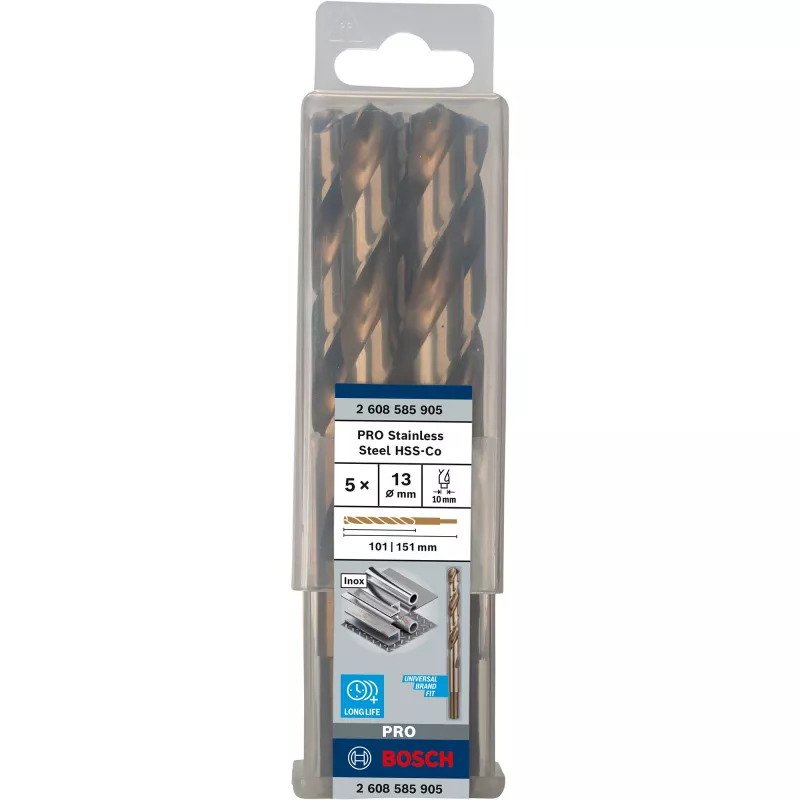 Gręžtų komplektas Bosch HSS Cobalt 2608585905 5 vnt.