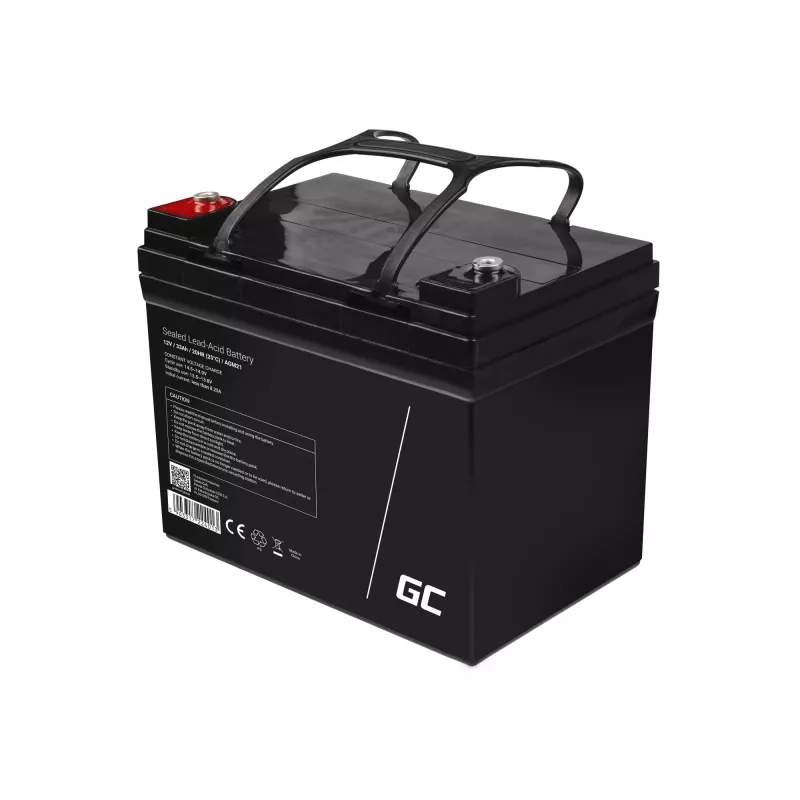 Green Cell AGM21 UPS baterija Sandarus švino rūgšties (VRLA) 12 V 33 Ah