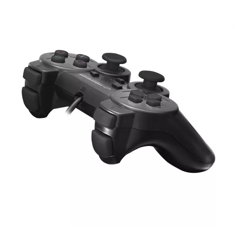 Esperanza EGG107K žaidimų pultas (gamepad), skirtas PC ir PlayStation 3, analoginis/digitalinis, USB 2.0, juodas