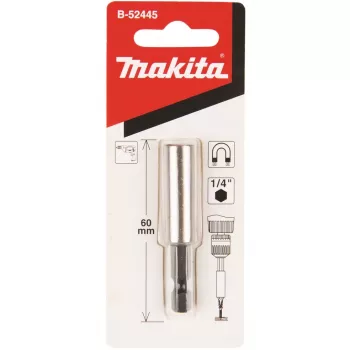 Makita B-52445 magnetinis bitų laikiklis 1/4 colio 60 mm (B-52445)