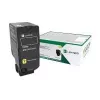 Lexmark 75B20Y0 tonerio kasetė, geltona, 10000 psl.