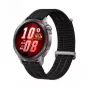 Išmanusis laikrodis HUAWEI GT Runner 2 — 1,32 colio (3,35 cm) AMOLED 466×466, titano korpusas, GPS, juodas fluoroelastomerinis dirželis