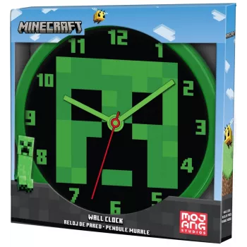 Sieninis laikrodis Minecraft 25 cm
