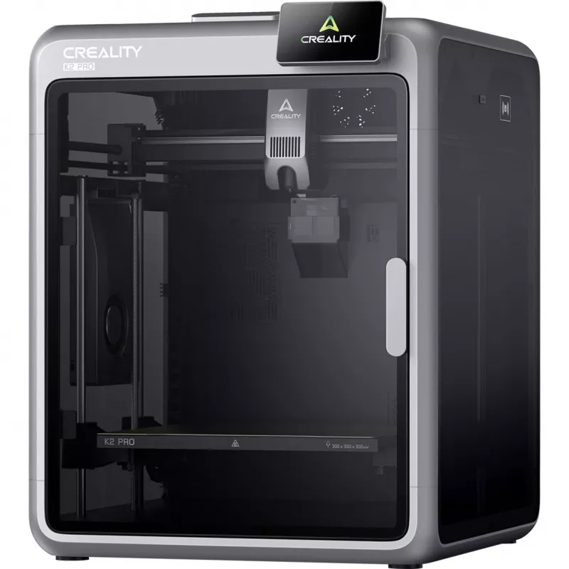 3D spausdintuvas Creality K2 Pro – 300×300×400 mm, dviguba Z ašis