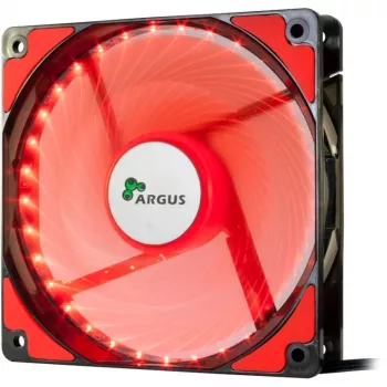 INTER-TECH Argus L-12025 120mm korpuso ventiliatorius - juodas