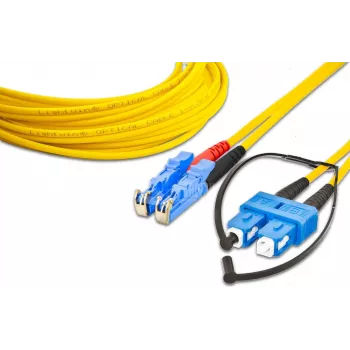 Lightwin aukštos kokybės duplex LWL šuoliukas - SM - LSH - SC (LDP-09 LSH-SC 3.0)