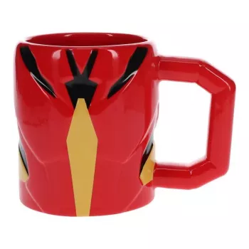 Puodelis Paladone Iron Man Shaped Red 0,5 L Vienetas