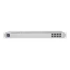 Valdomas L2 tinklo jungiklis UBIQUITI USW-Aggregation – 8 SFP+ prievadai, 10G palaikymas, be ventiliatoriaus, 1U stelažas, sidabrinis
