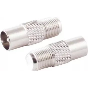 Adapteris IEC kištukas į F lizdą ShiverPeaks 85322-SET10, 10 vnt. rinkinys