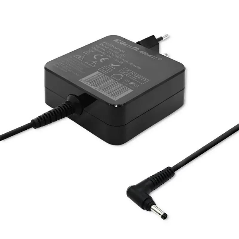 Qoltec 51745 maitinimo adapteris / keitiklis 65 W juodas