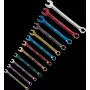 Veržliarakčių žiedinių rinkinys c.k tools T436M12ST — 12 dalių, 6–19 mm