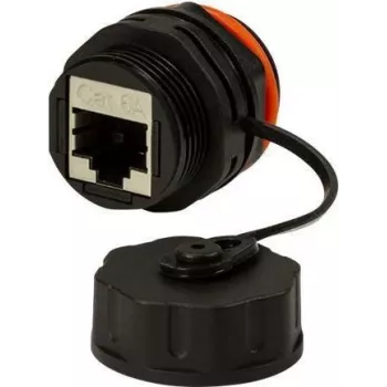 LogiLink Professional – tinklo jungtis – RJ-45 (mot.) į RJ-45 (mot.) – STP – CAT 6a – lauko – juoda