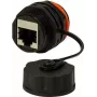 LogiLink Professional – tinklo jungtis – RJ-45 (mot.) į RJ-45 (mot.) – STP – CAT 6a – lauko – juoda