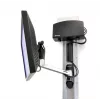Ergotron LX HD sieninis laikiklis su pasukama ranka - TV laikiklis (palenkimas ir pasukimas) - Aliuminis - Ekrano dydis: iki 106,7 cm (42 inch) - tvirtinimo komplektas