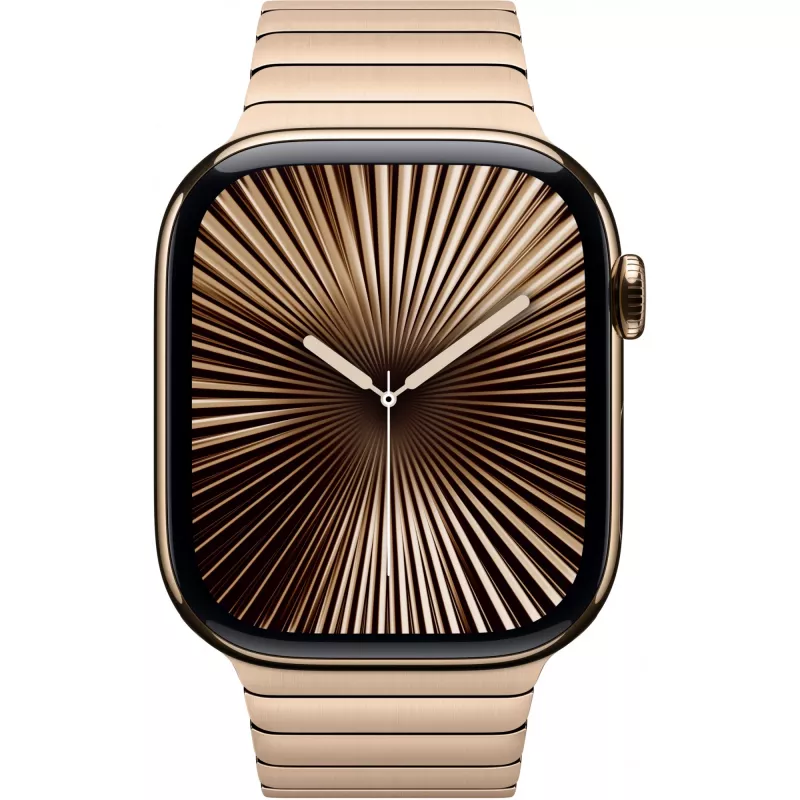 Apple apyrankė su grandimis, auksinė, 46 mm