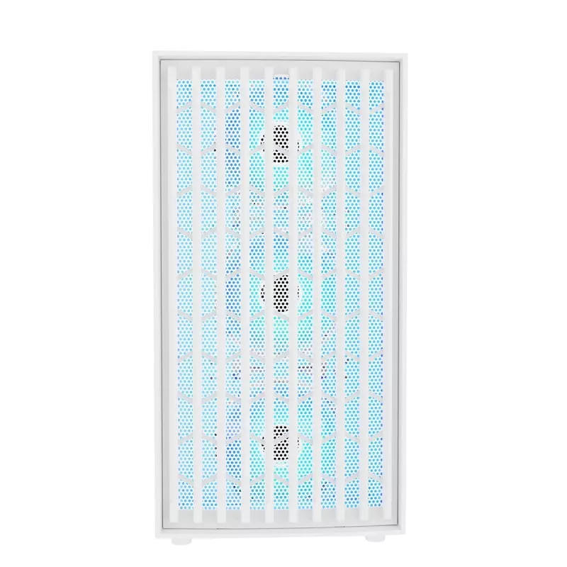 MODECOM BREEZE ARGB Flow MIDI kompiuterio korpusas, ATX, USB 3.0 ×2 + USB-C, baltos spalvos