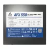 Montech APX550 maitinimo blokas 550 W 20+4 pin ATX ATX Juodas