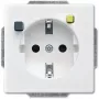 Kištukinis lizdas Busch-Jaeger 3120 EUCB-84 CEE 7/3 2P+E 230 V 16 A Baltas IP20