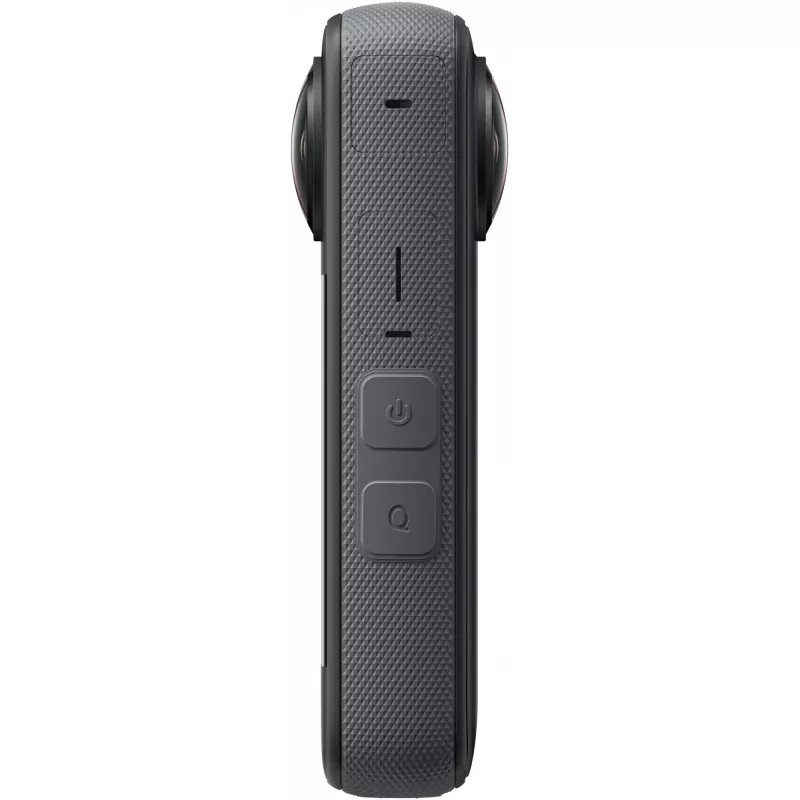 Veiksmo kamera Insta360 X3 — 72 MP, 5K itin didelės raiškos (5760×2880), 100 kadrų/s, CMOS, Wi‑Fi, įmontuotas ekranas, MicroSD, 0,508 kg, juoda