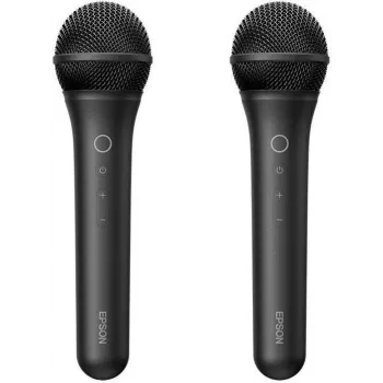 Epson ELPKM01 belaidis karaoke mikrofonų rinkinys, juoda spalva