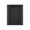Lanberg sieninis montažinis spintos stovas 19'' 15U 600x450mm juodas (stiklinės durys)