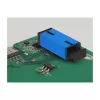 LWL jungtis PCB SC Simplex lizdui į SC Simplex lizdą, vienmodė, mėlyna