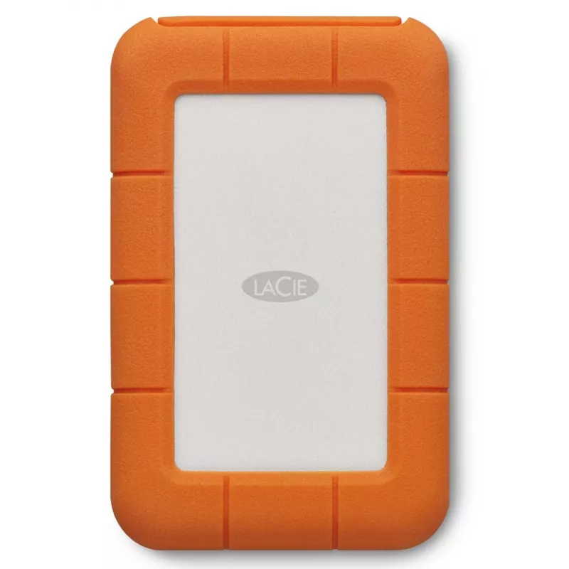 LaCie Rugged USB-C išorinis kietasis diskas 5 TB USB Type-C 3.2 Gen 1 (3.1 Gen 1) Pilka Geltona
