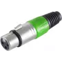 XLR jungtis ShiverPeaks BS55022-G žalia – 3 kontaktų kištukinis garso jungtis